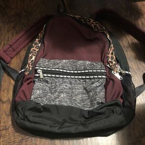 Pink campus backpack